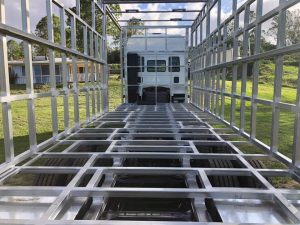 Horse truck crate fabrication